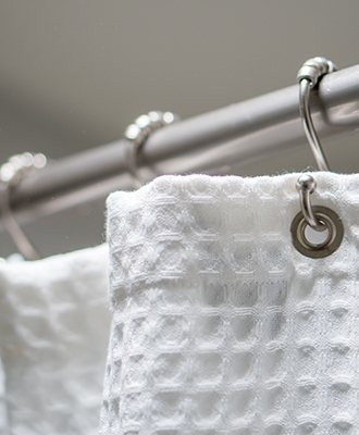 Shower Rod Curtain Install