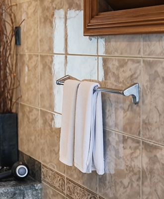 Towel Holder Install
