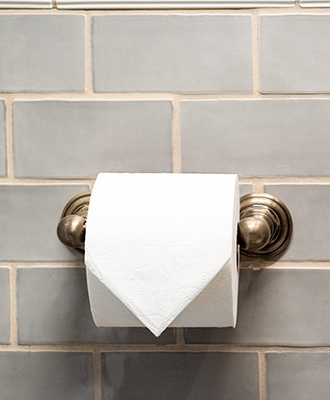 Toilet Roll Holder Install